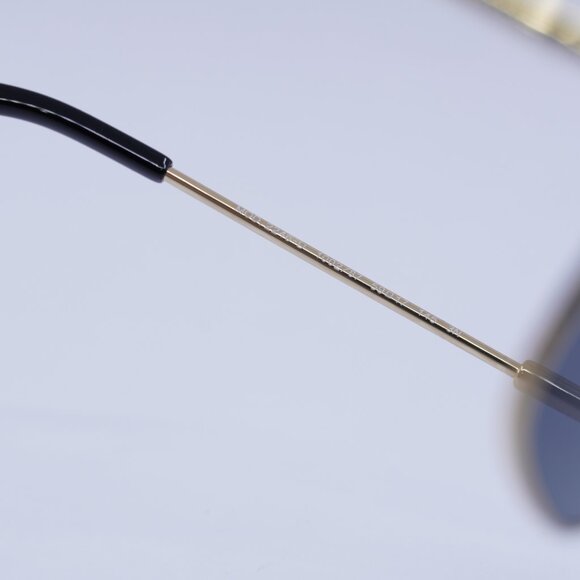 🕶️ New Versace VE2246D 100287 Sunglasses - Gold Frame, Dark Grey Lenses - Picture 7 of 10